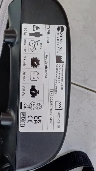 Motor auxiliar silla de ruedas Emulse R20