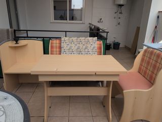 Regalo Mesa comedor extensible con esquinero