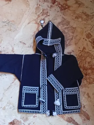 Montgomery bimbo/bimba con passamaneria - Tunisia