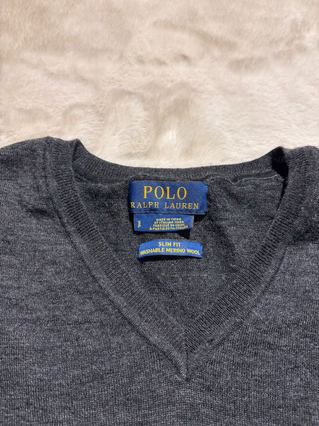 Maglione Polo Ralph Lauren grigio taglia S