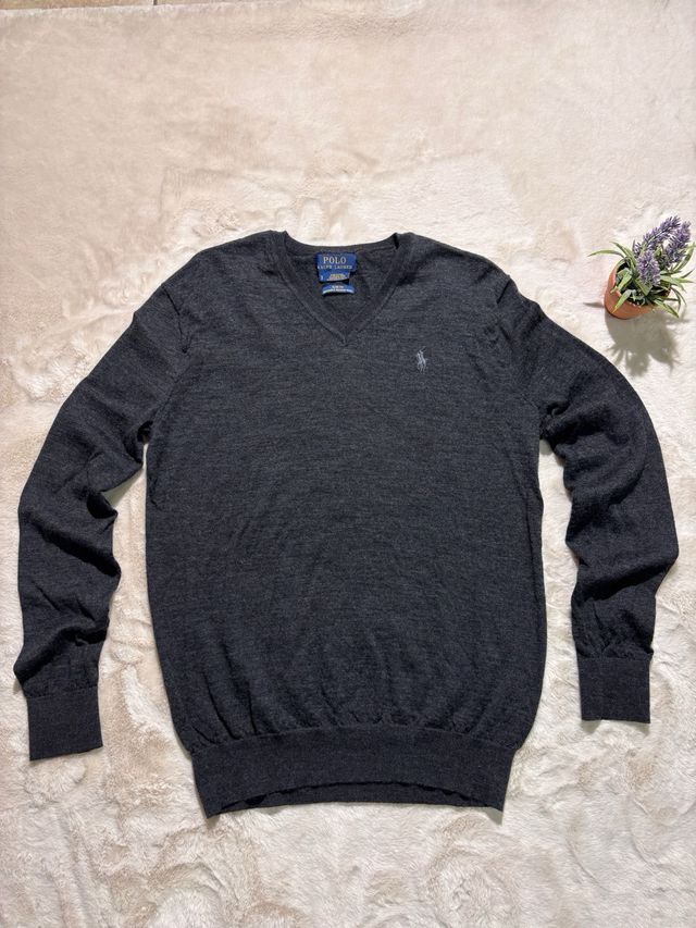 Maglione Polo Ralph Lauren grigio taglia S