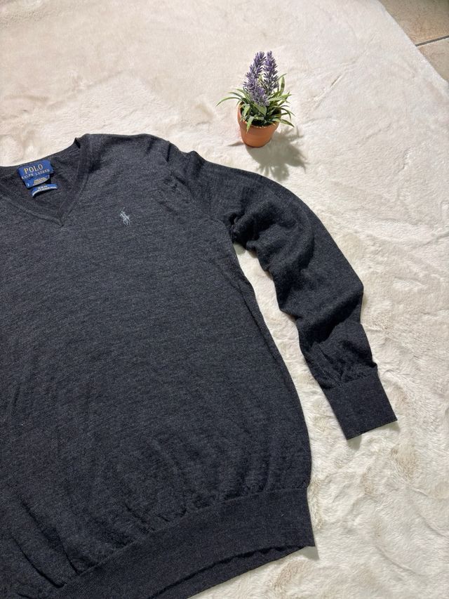 Maglione Polo Ralph Lauren grigio taglia S