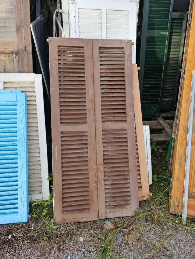 Persianas mallorquinas de madera