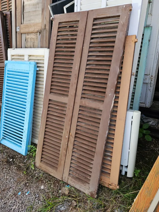 Persianas mallorquinas de madera