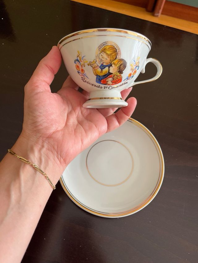 Taza y plato Primera Comunión
