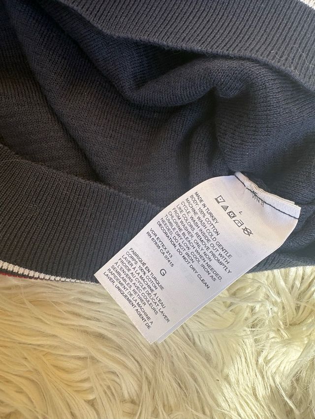 Suéter Nautica Azul Talla L