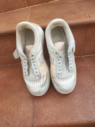 Zapatillas Nike Air Force 1 Blancas/Grises