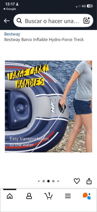 Barca hinchable Bestway Hydro-Force