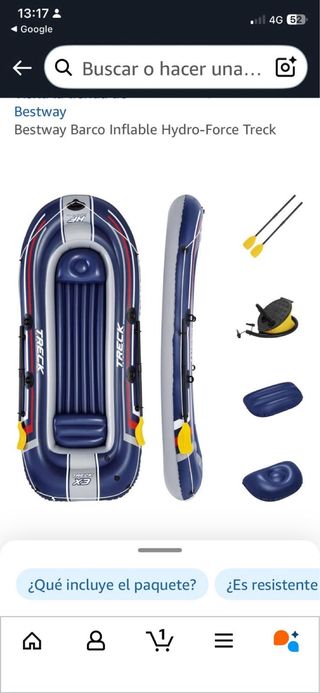 Barca hinchable Bestway Hydro-Force