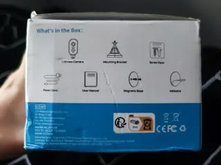 CE View Q6 Cámara Seguridad Inalámbrica negra