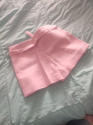 Falda pantalón rosa Talla XS