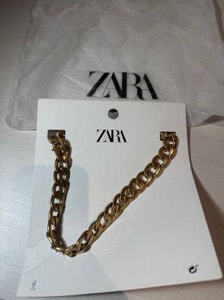 Collar Zara Dorado Talla M
