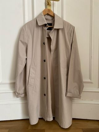 Gabardina Scalpers Hombre Talla L Beige