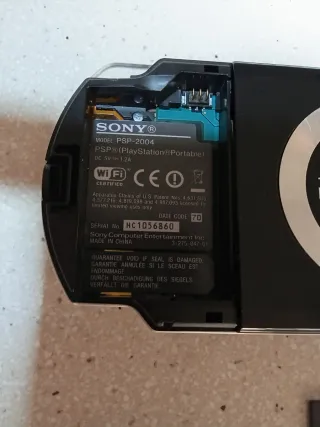 Consola Sony PSP 2004 Negra