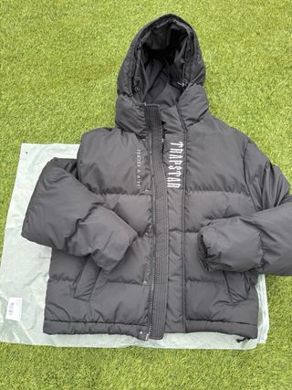 Abrigo Trapstar Negro Original Impecable