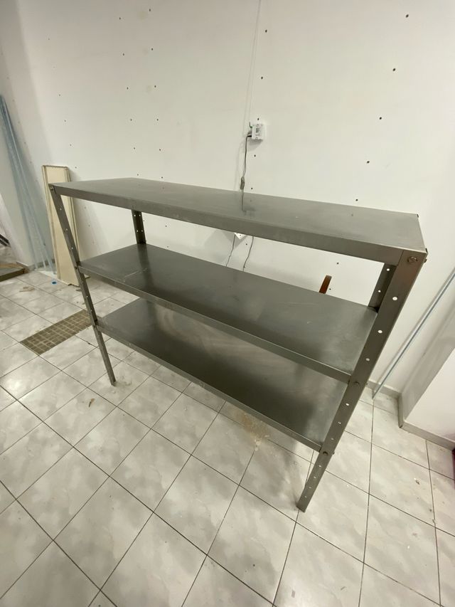 Estantería de acero inoxidable