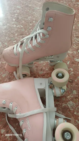 Patines Oxelo Quad Rosa Talla 38