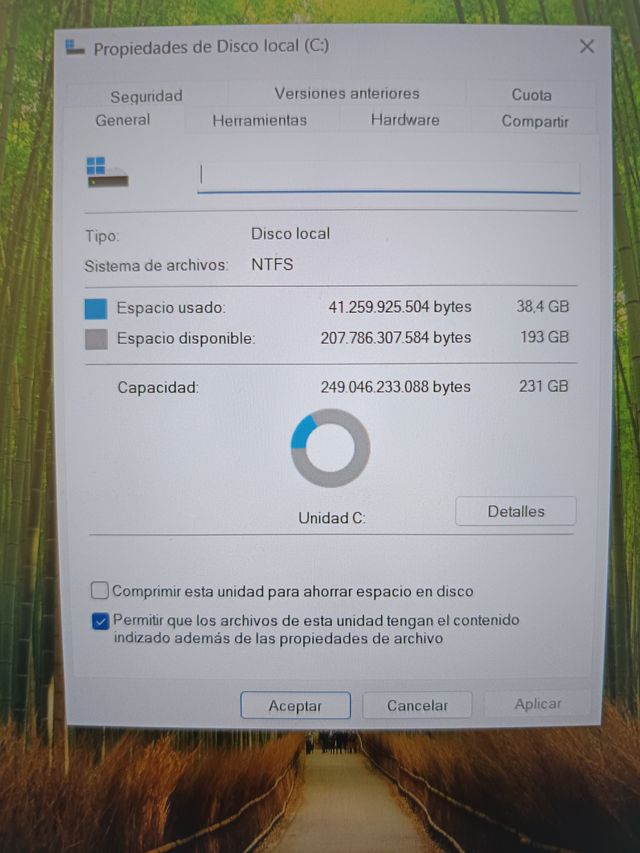 Ordenador portátil Lenovo i5 con disco SSD