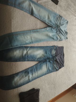 Pantaloni premaman in denim taglia 34 