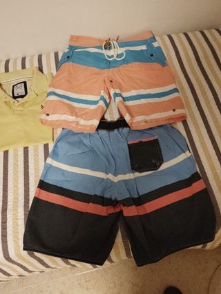 Lote Ropa: Polos y Bañadores