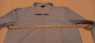 Camisa azul Cortefiel