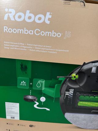 Robot aspirador Roomba Combo j5 en garantia