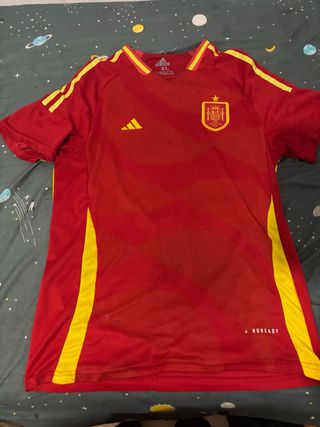 Camiseta España Adidas Talla XL Roja/Amarilla
