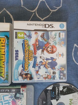 Lote Videojuegos Nintendo DS, PSP, PS3