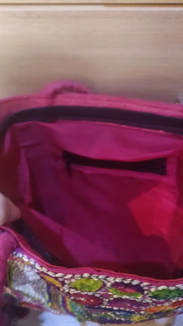 Bolso étnico bordado elefantes sin marca