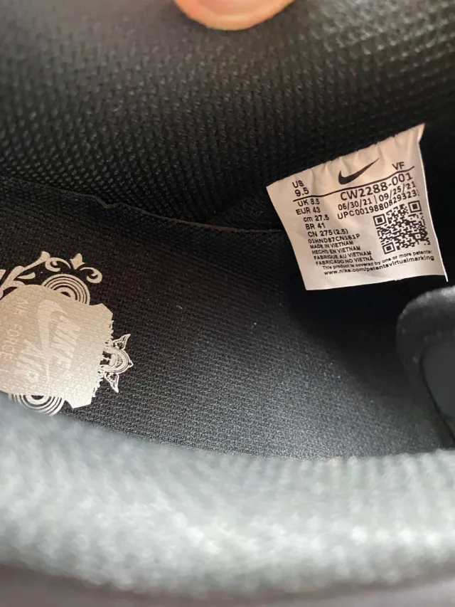 Nike Air Force 1 Negras