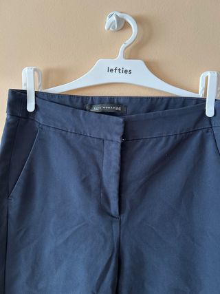 Pantalones Zara Woman Azul