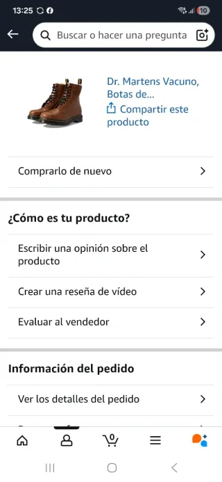 Stivali Dr. Martens taglia 37 marroni. INEDITO