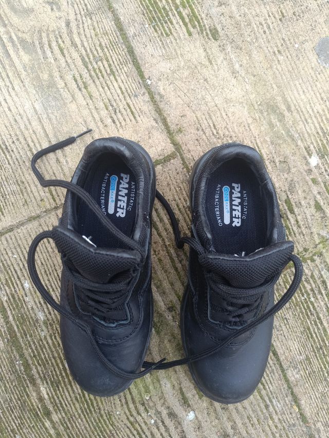 Zapatos de trabajo negros mujer