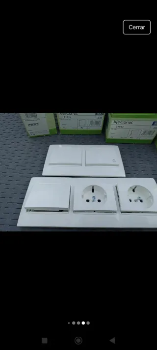 Mecanismos BJC Coral (Interruptores y Enchufes)