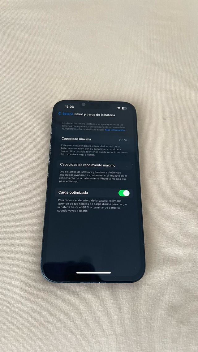 iPhone 14 128GB - Salud Batería 83%