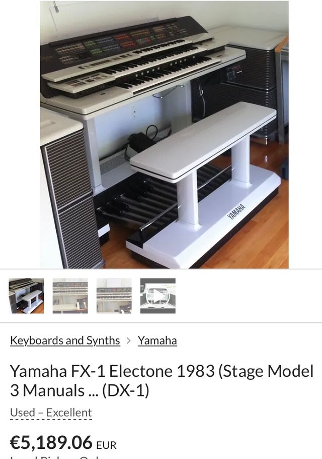 Yamaha FX-1 Electone 1983 (Stage Model)
