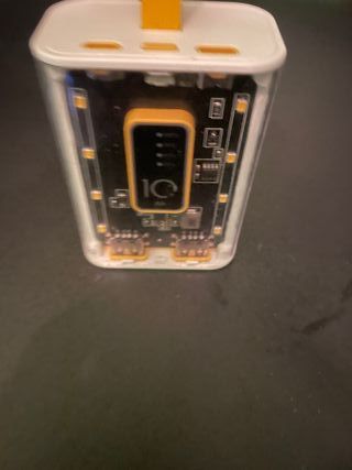 Cargador portátil con pantalla LED