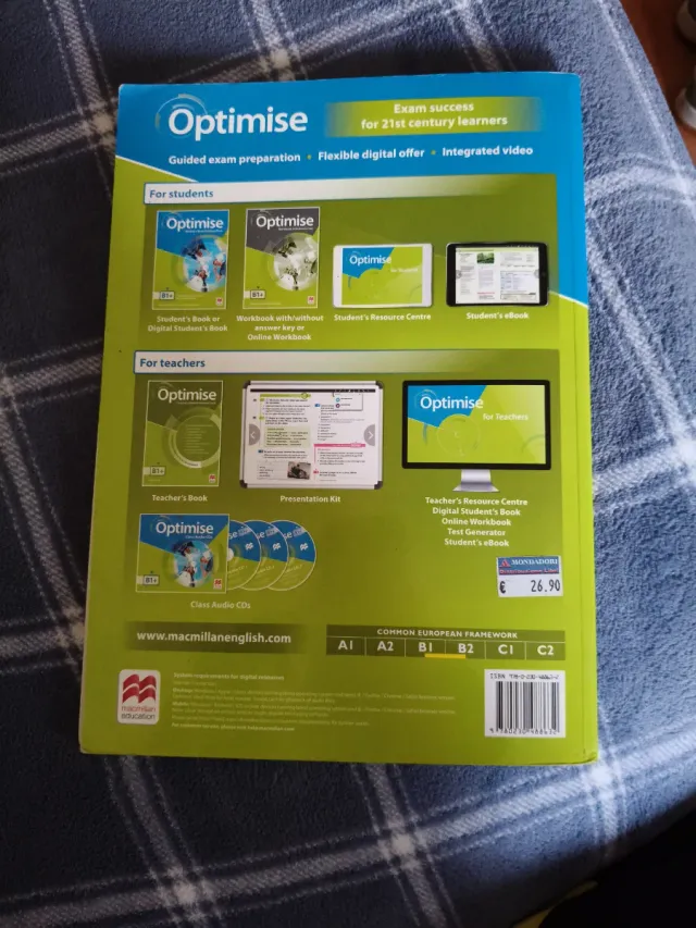 Optimise B1+ Student's Book Premium Pack