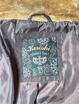 Chaqueta Koröshi Marrón Mujer