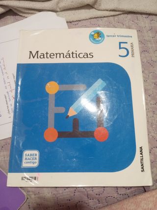 MATEMATICAS 5 PRIMARIA SABER HACER CONTIGO