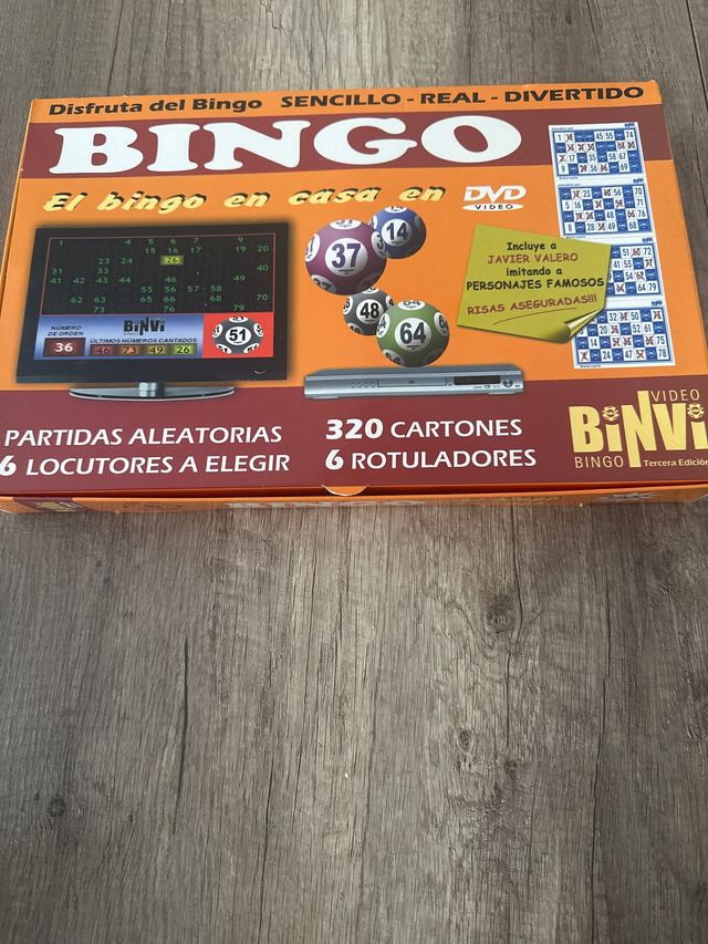 Bingo en DVD con Javier Valero