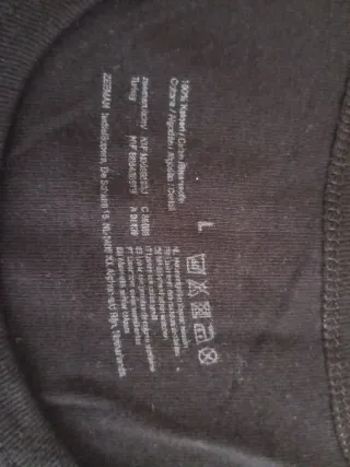 Camiseta sin mangas negra