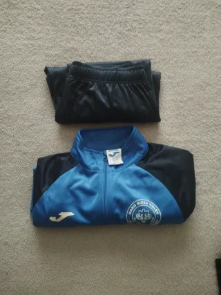 Chándal Joma Voley Azul y Negro Talla M