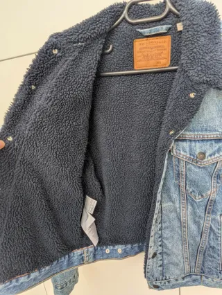 Cazadora Vaquera Levi's Azul Borrego