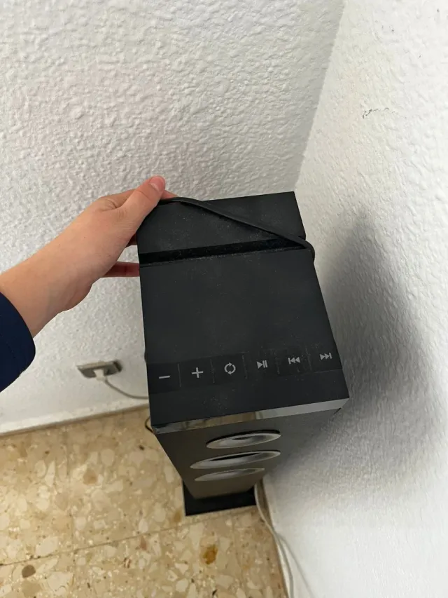 Torre de música negra