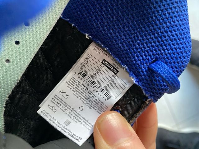 Scarpe da calcio blu