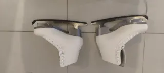 Patines de Hielo Blancos Sovereign