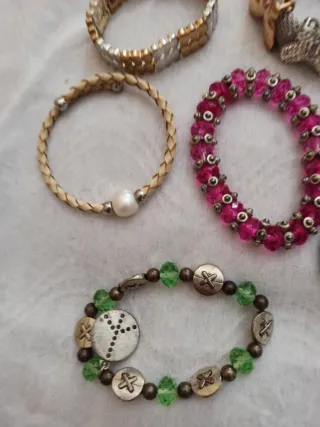 Lote Pulseras Mujer Vintage