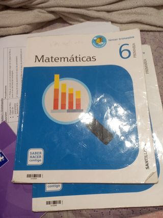 MATEMATICAS 6 PRIMARIA SABER HACER CONTIGO