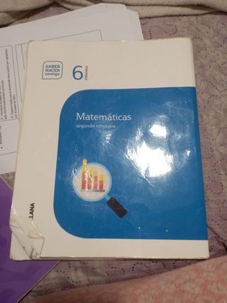 MATEMATICAS 6 PRIMARIA SABER HACER CONTIGO